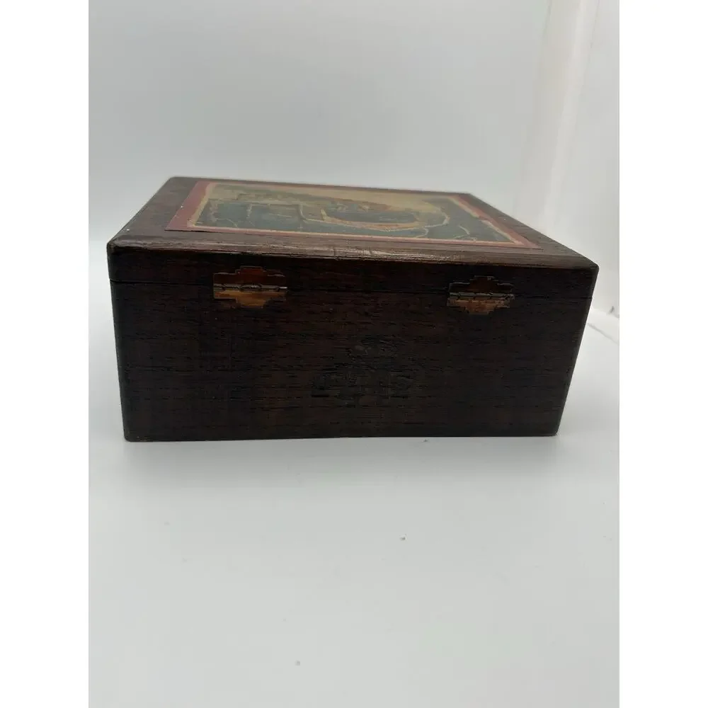 wooden cigar box vintage